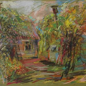 VIDURVASARIS SODE (PAS SKULPT. S. STRAIGĮ) - RAIMUNDAS MAJAUSKAS