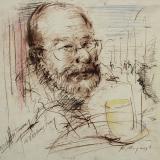 ARCHITEKTAS ANTANAS TARNAUSKAS (škicas) - RAIMUNDAS MAJAUSKAS